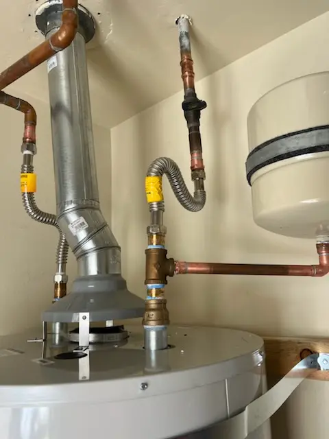 Water heater installation and plumbing repair in Wharton